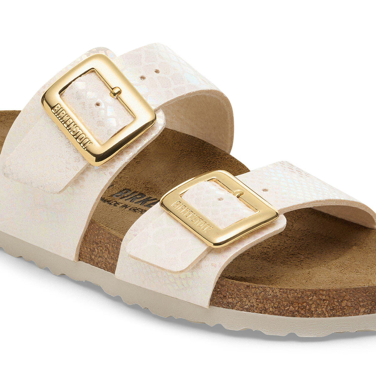 BIRKENSTOCK - Sandales SYDNEY - Grosse boucle - Graceful pearl white