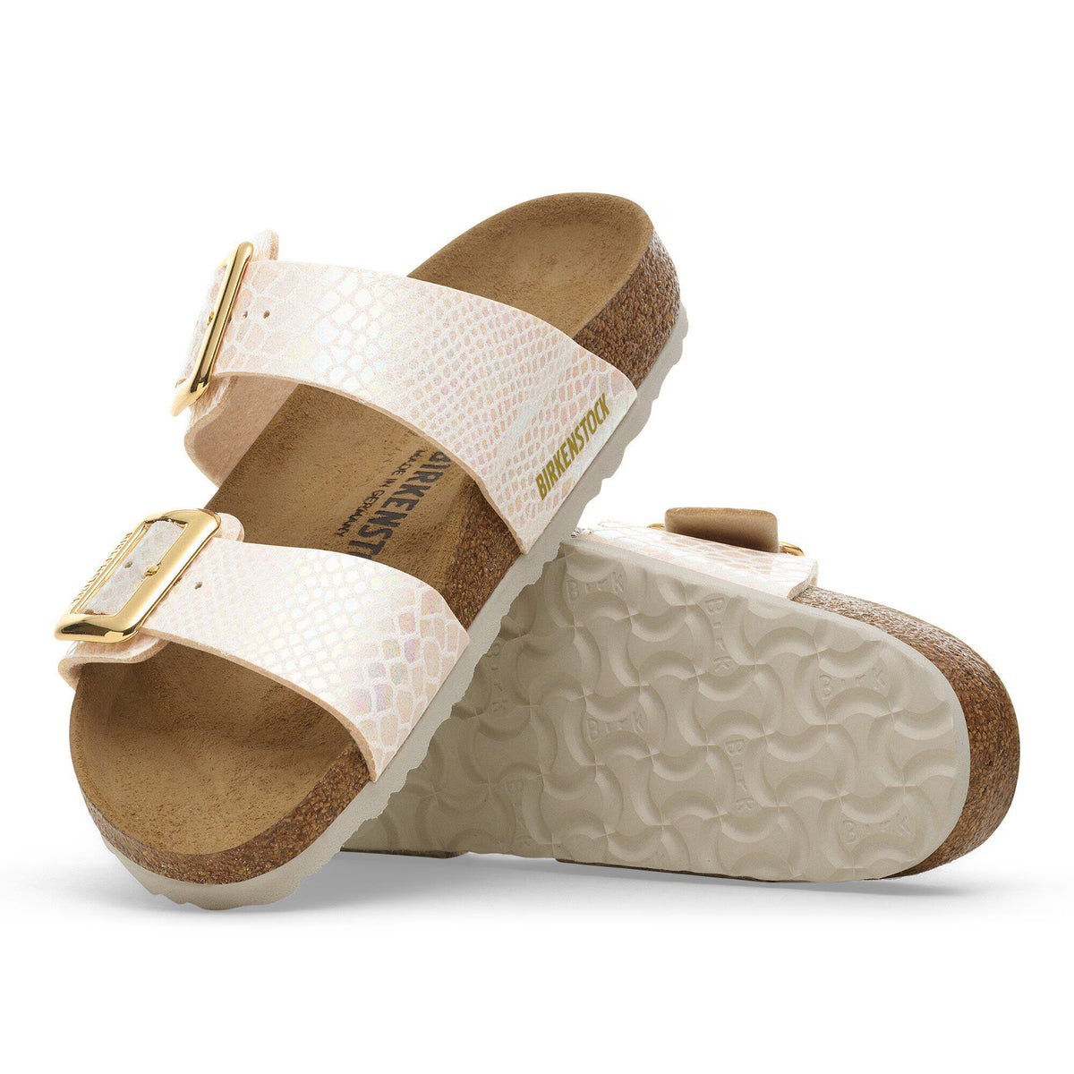 BIRKENSTOCK - Sandales SYDNEY - Grosse boucle - Graceful pearl white