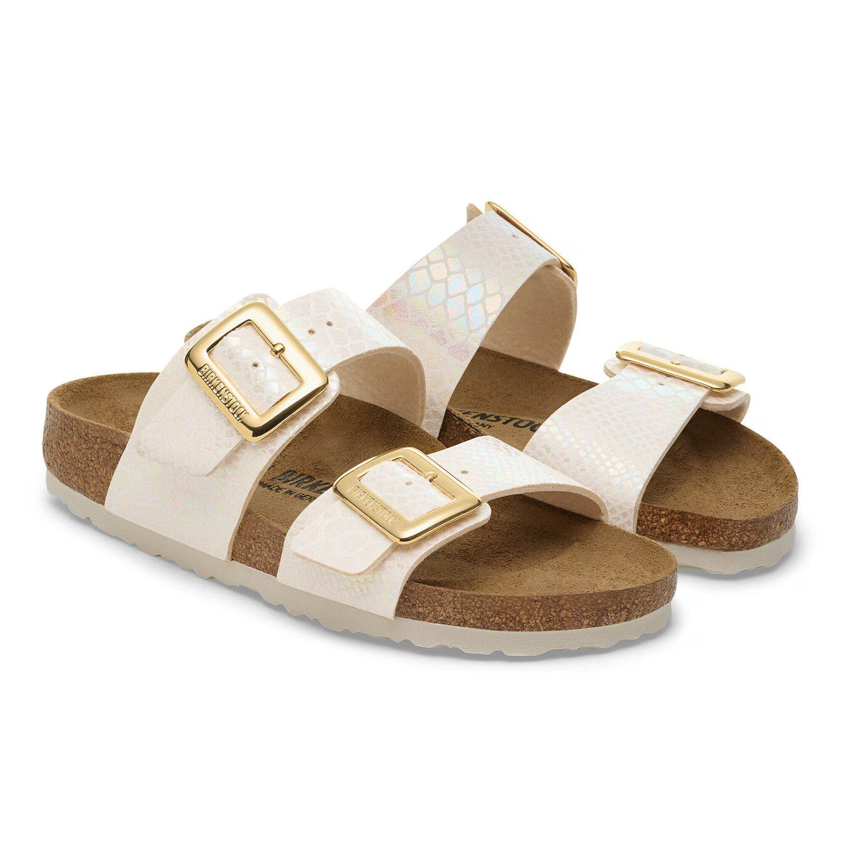 BIRKENSTOCK - Sandales SYDNEY - Grosse boucle - Graceful pearl white