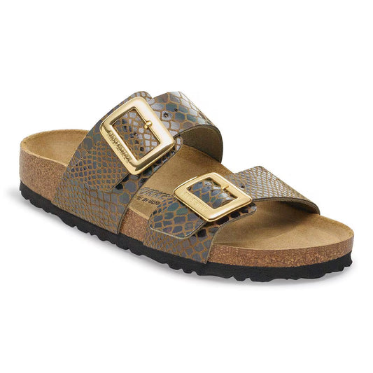 BIRKENSTOCK - Sandale SYDNEY - 2 boucles - Shiny Snake