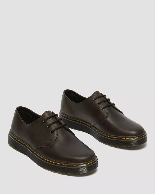 DR. MARTENS - THURSTON LO - Crazy Horse - Marron