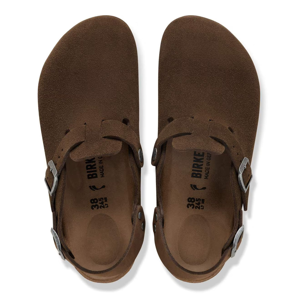 BIRKENSTOCK - Sabots TOKIO - Suédé - Carafe