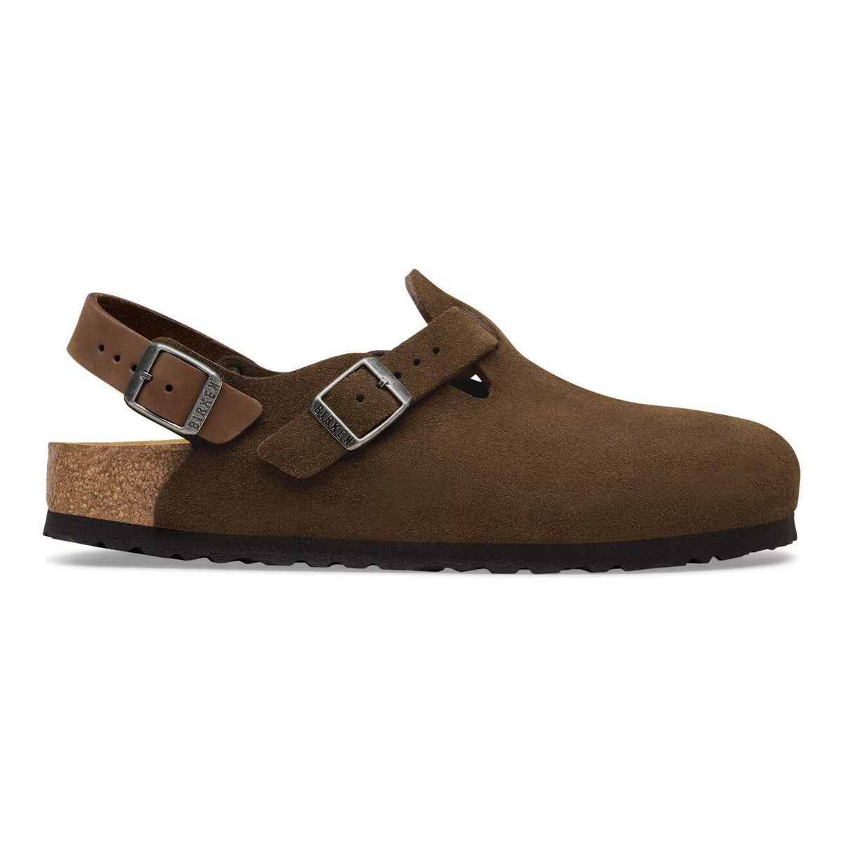 BIRKENSTOCK - Sabots TOKIO - Suédé - Carafe