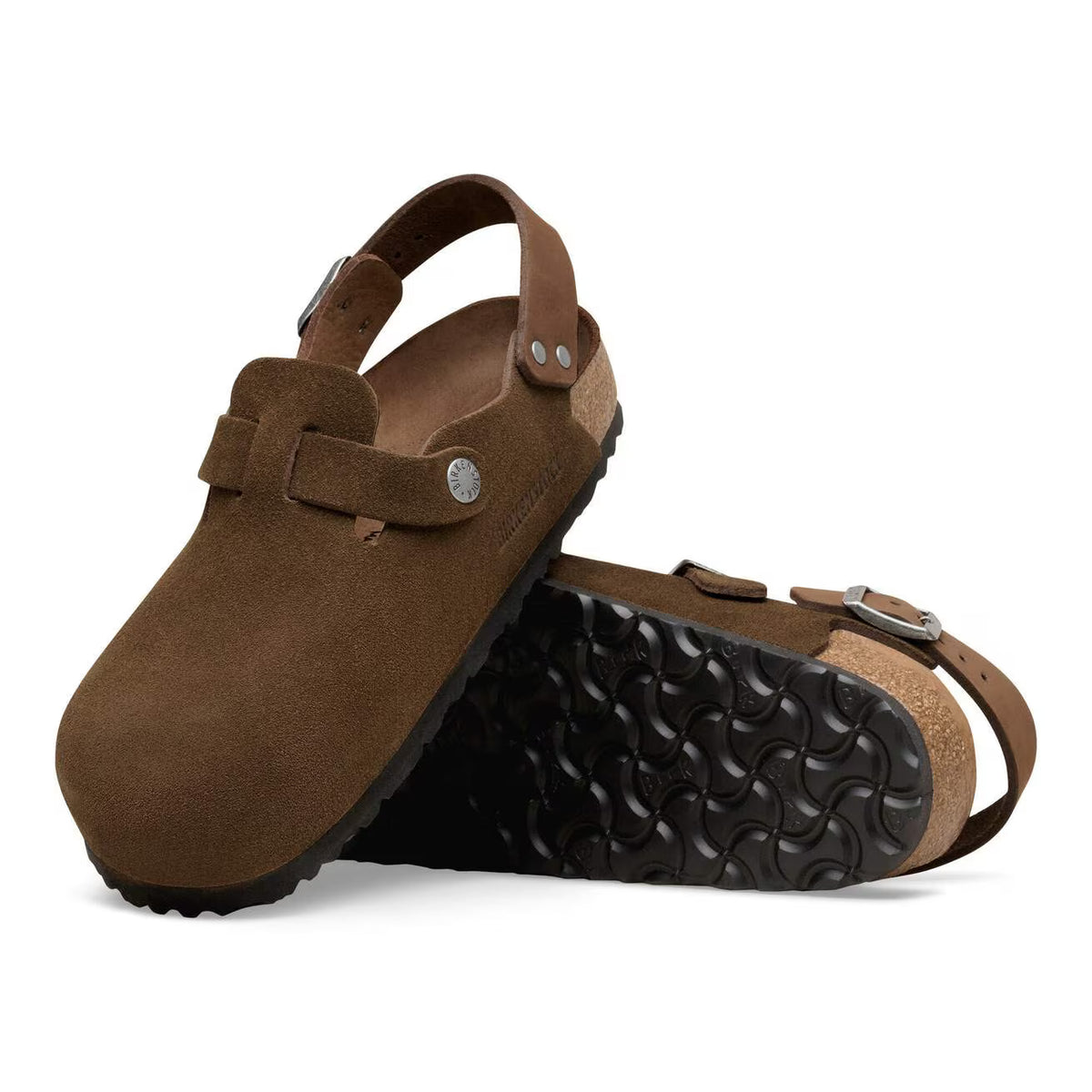 BIRKENSTOCK - Sabots TOKIO - Suédé - Carafe