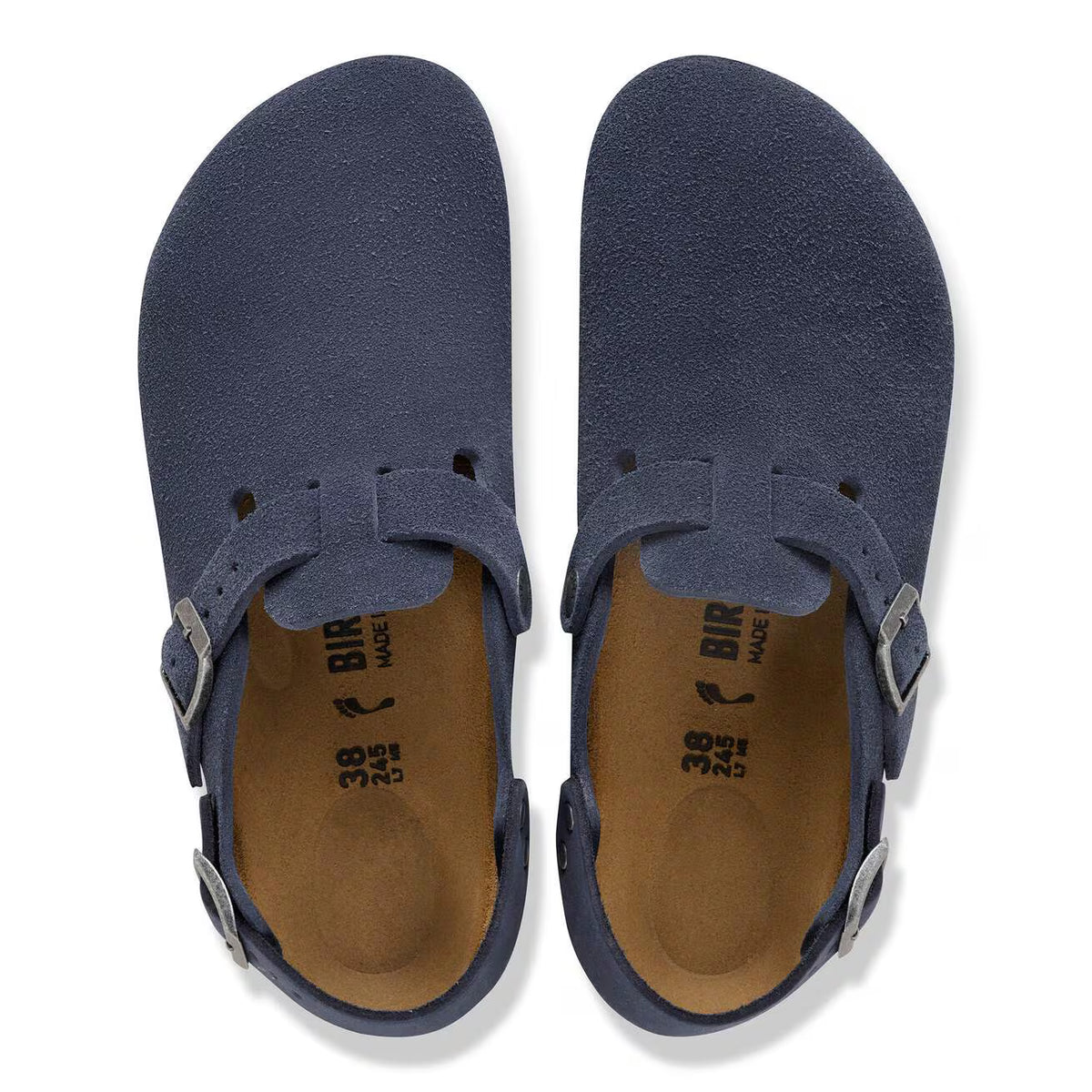 BIRKENSTOCK - Sabots TOKIO - Suédé - New navy
