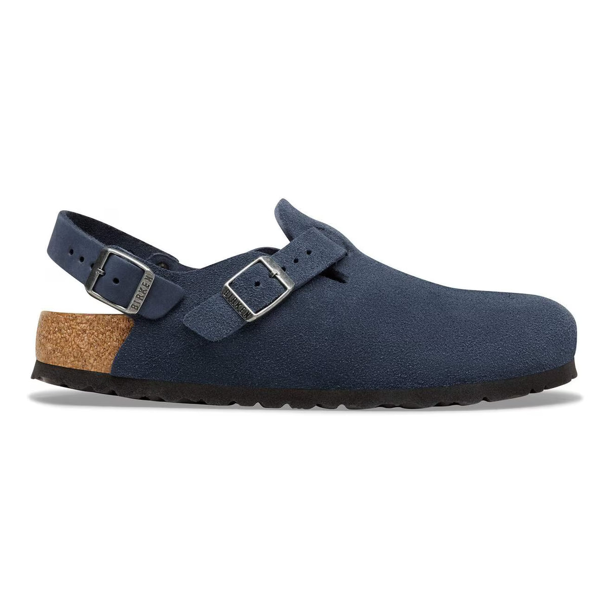 BIRKENSTOCK - Sabots TOKIO - Suédé - New navy