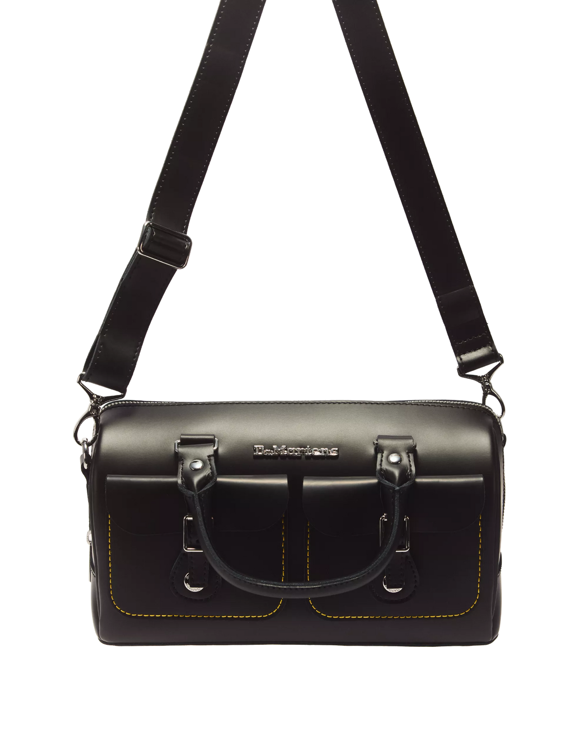 DR. MARTENS - Sac en cuir Kiev à anses supérieures - Noir