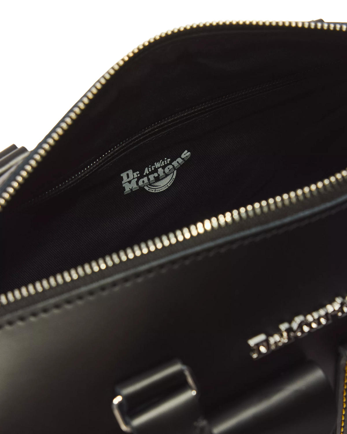 DR. MARTENS - Sac en cuir Kiev à anses supérieures - Noir