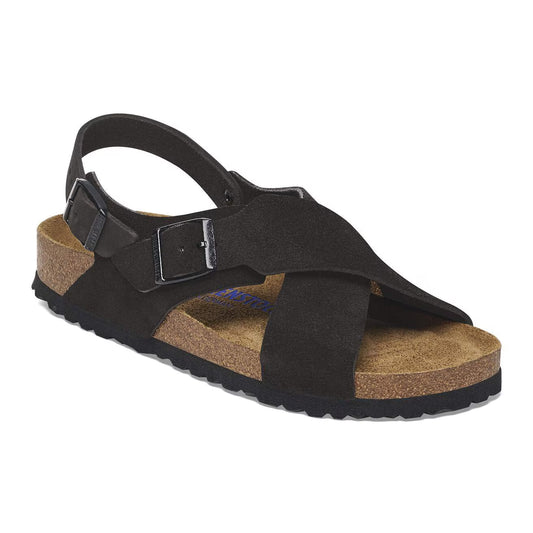 BIRKENSTOCK - Sandale TULUM Suède - Semelle souple - Noir