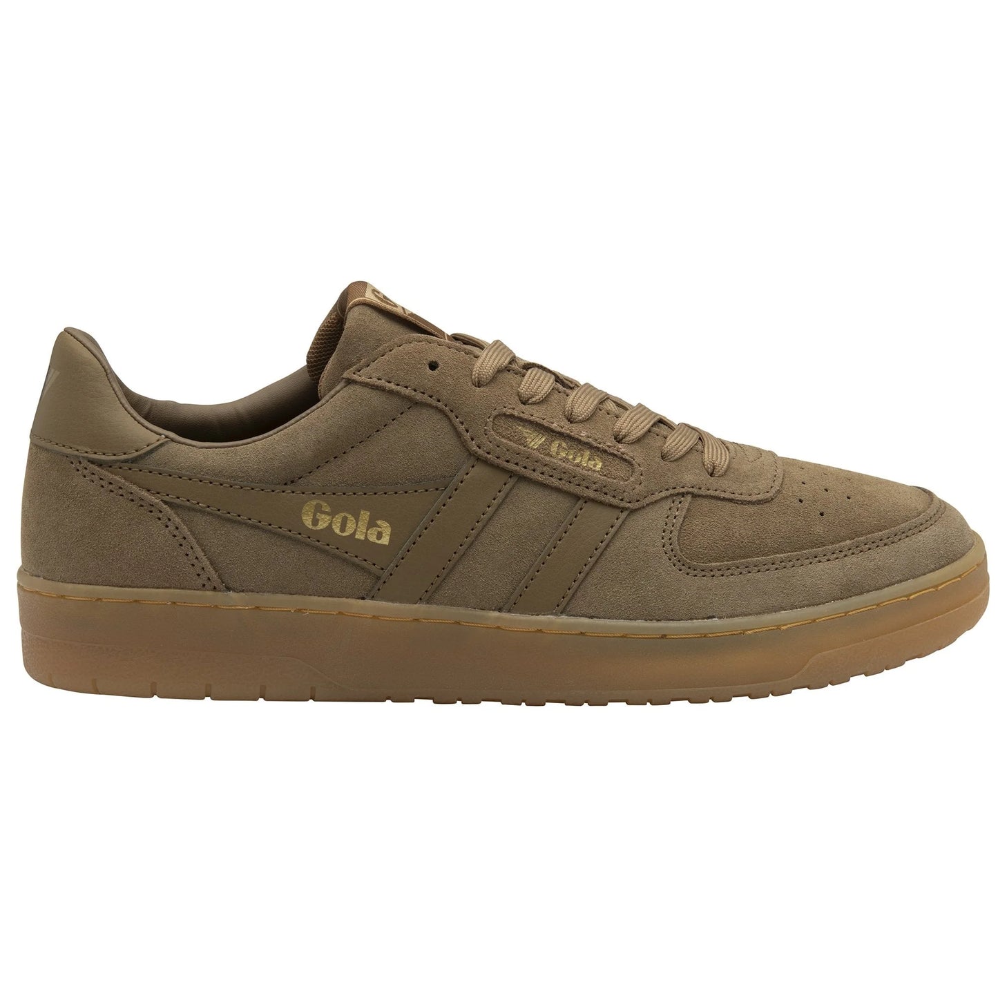 GOLA - Basket HAWK - Daim - Tobacco/Gum