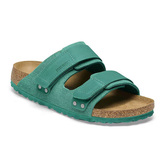 BIRKENSTOCK - Sandale UJI - Suède - Digital green