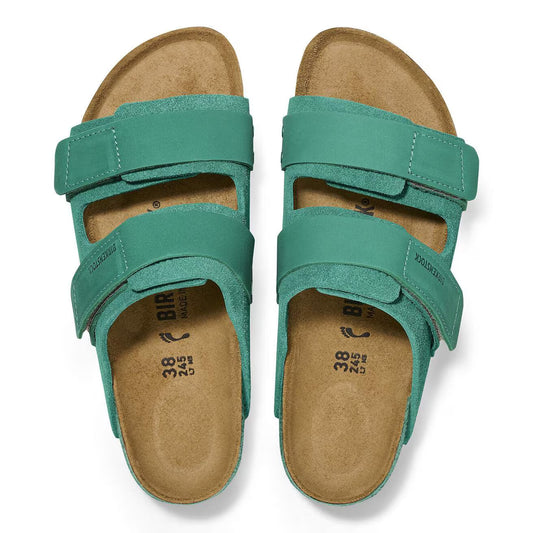 BIRKENSTOCK - Sandale UJI - Suède - Digital green