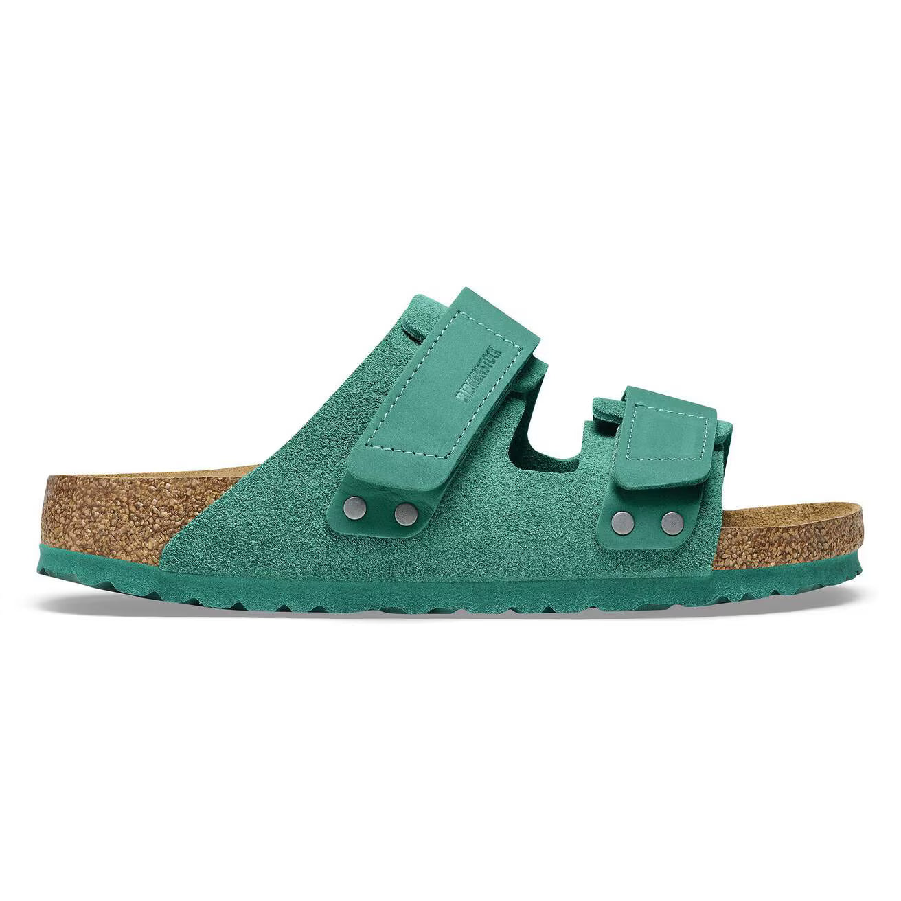 BIRKENSTOCK - Sandale UJI - Suède - Digital green