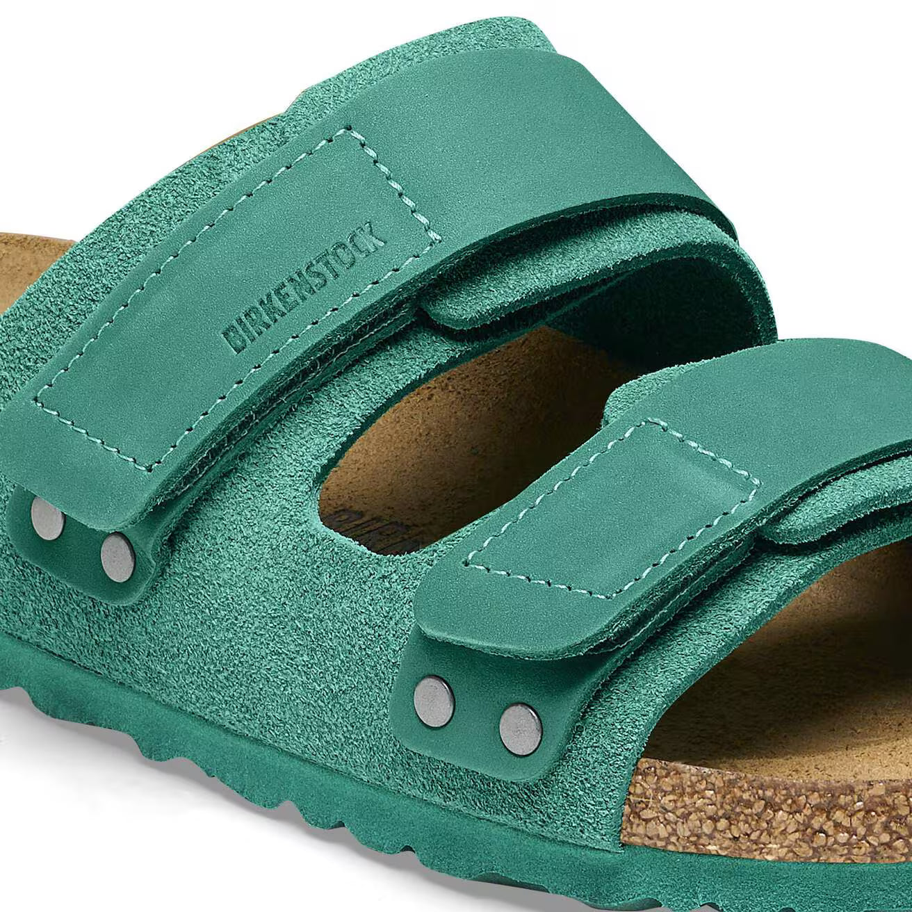 BIRKENSTOCK - Sandale UJI - Suède - Digital green