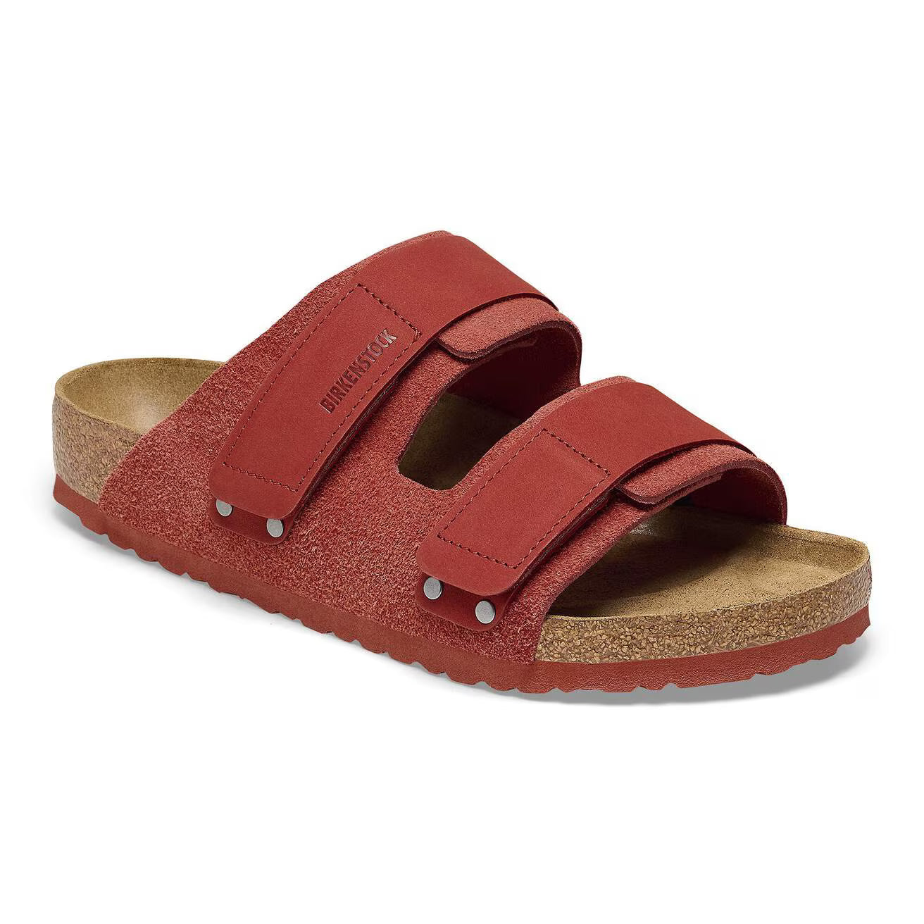 BIRKENSTOCK - Sandale UJI - Suède - Sienna red