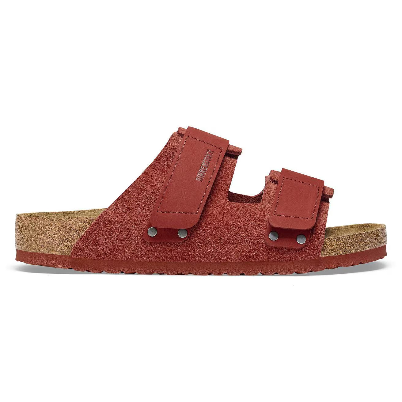 BIRKENSTOCK - Sandale UJI - Suède - Sienna red