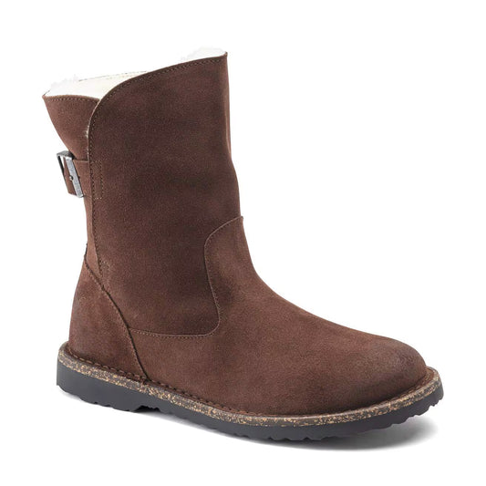 BIRKENSTOCK - Boots UPPSALA SHEARLING - Suède - Expresso