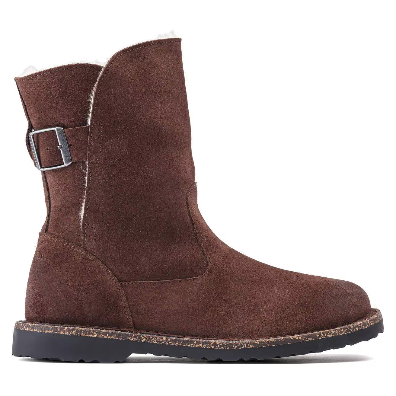 BIRKENSTOCK - Boots UPPSALA SHEARLING - Suède - Expresso
