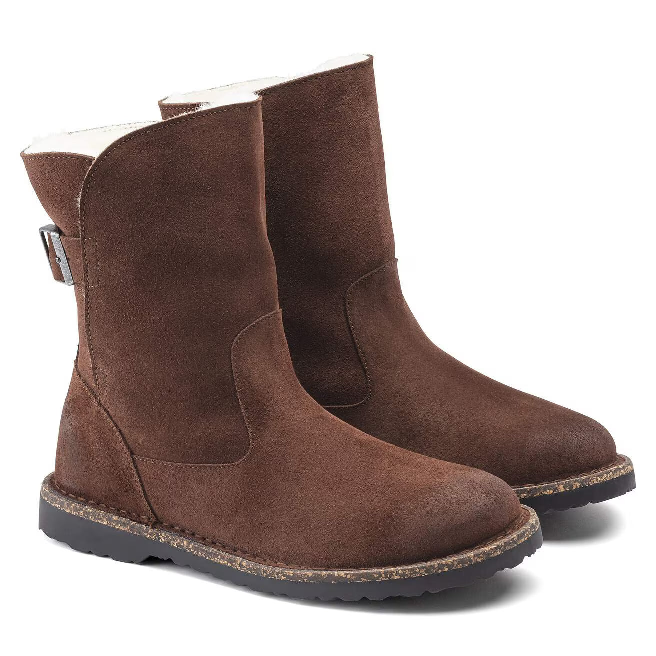 BIRKENSTOCK - Boots UPPSALA SHEARLING - Suède - Expresso
