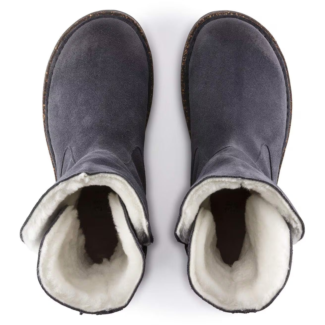 BIRKENSTOCK - Boots UPPSALA SHEARLING - Suède - Graphite