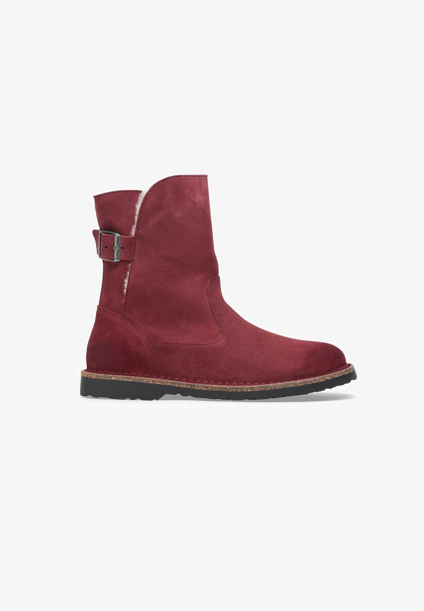 BIRKENSTOCK - Boots de neige UPPSALA SHEARLING - Bordeaux