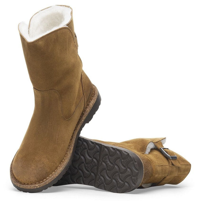 BIRKENSTOCK - Boots de neige UPPSALA SHEARLING - Thé noir