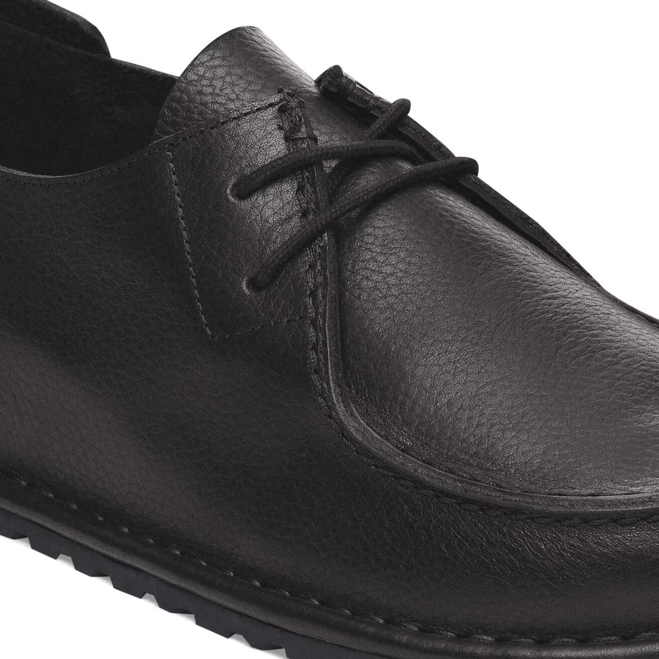 BIRKENSTOCK - Chaussure de ville UTTI LACE - Cuir - Noir
