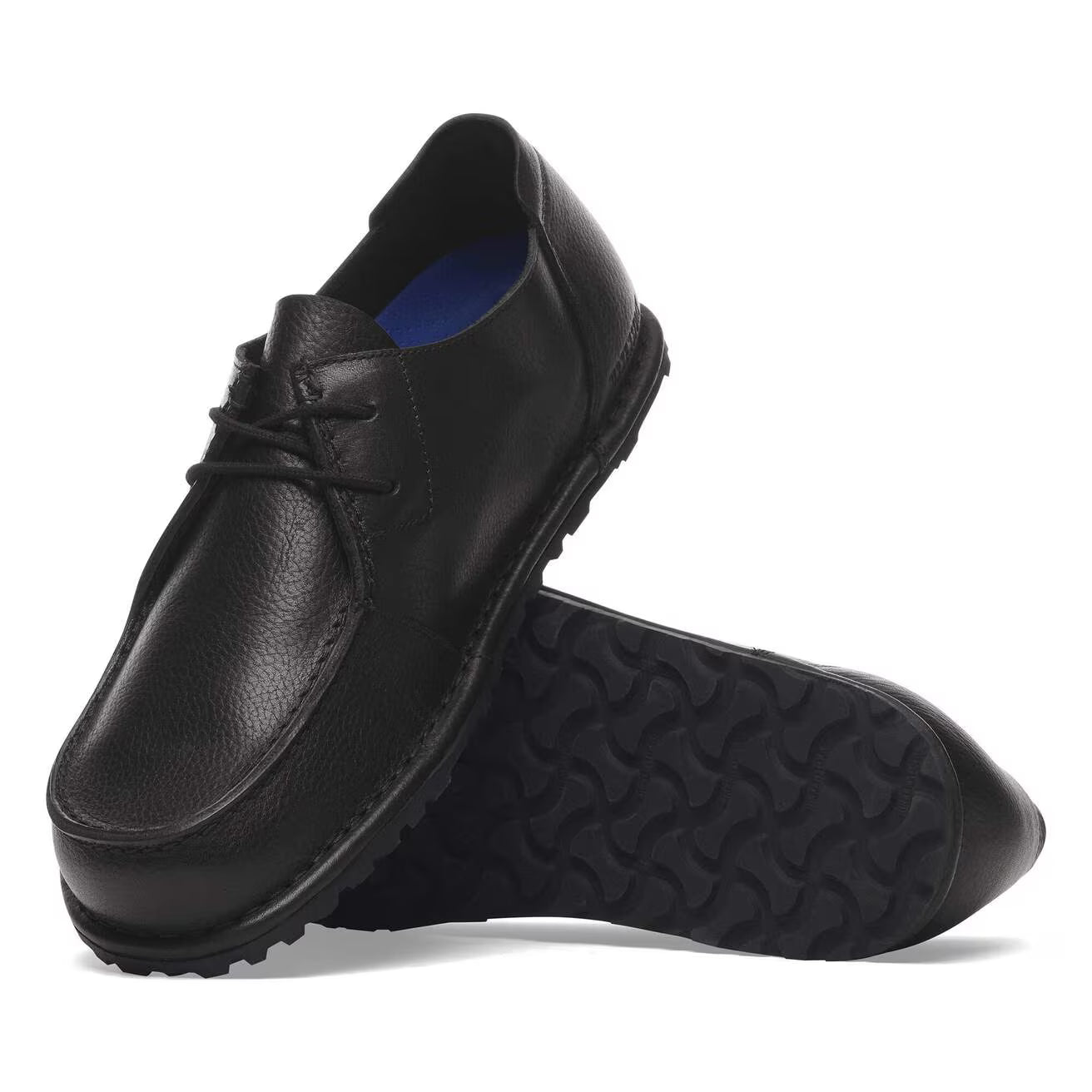 BIRKENSTOCK - Chaussure de ville UTTI LACE - Cuir - Noir