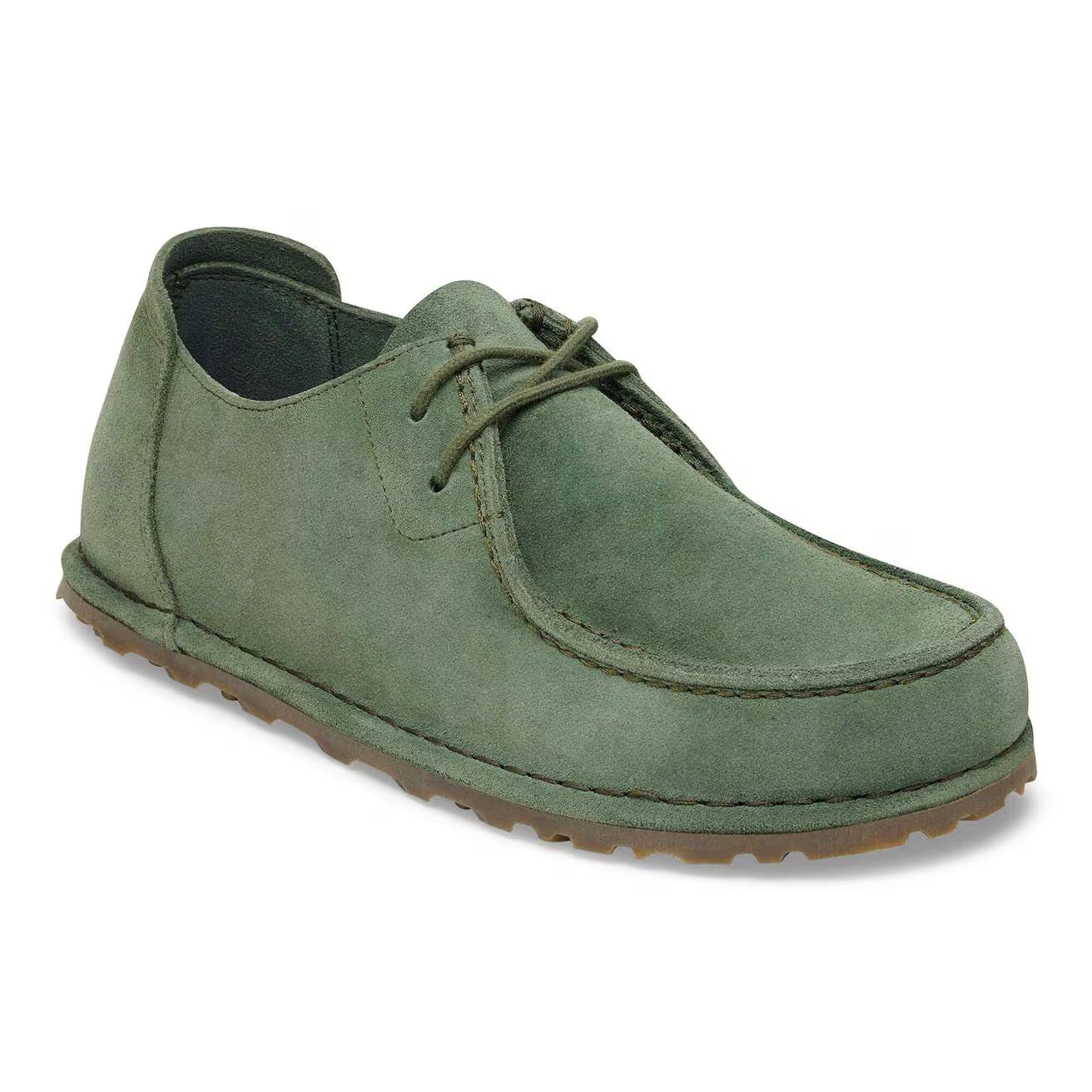 BIRKENSTOCK - Chaussure de ville UTTI LACE - Suède - Thyme