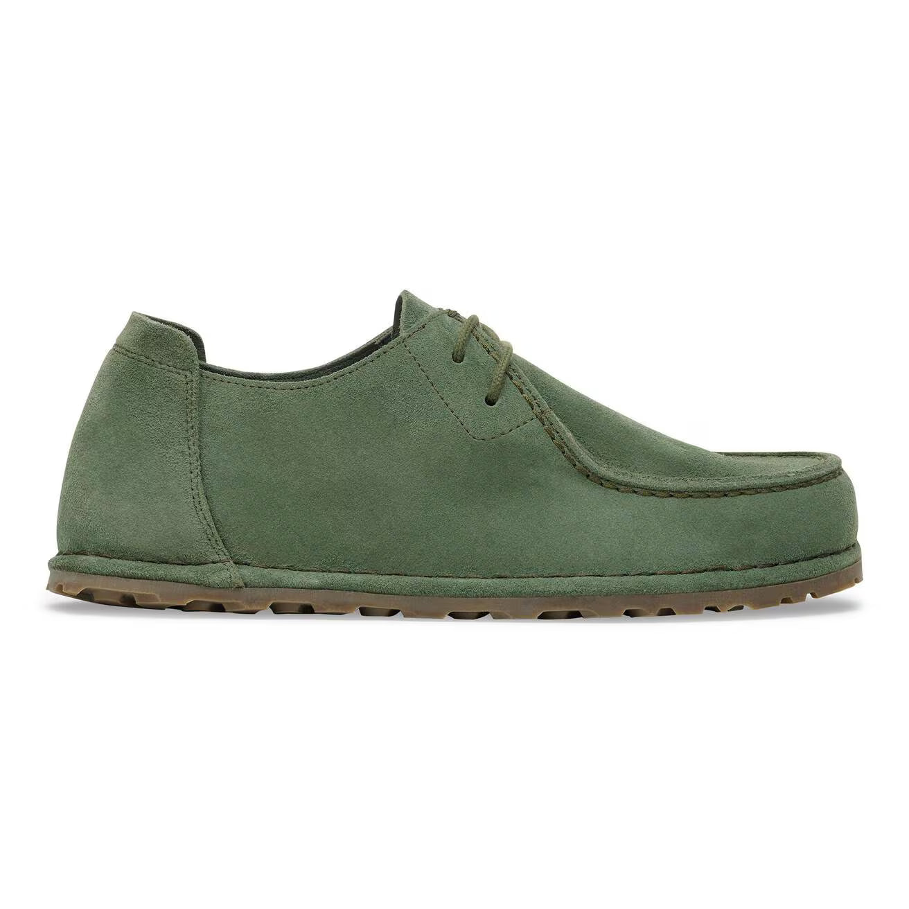BIRKENSTOCK - Chaussure de ville UTTI LACE - Suède - Thyme