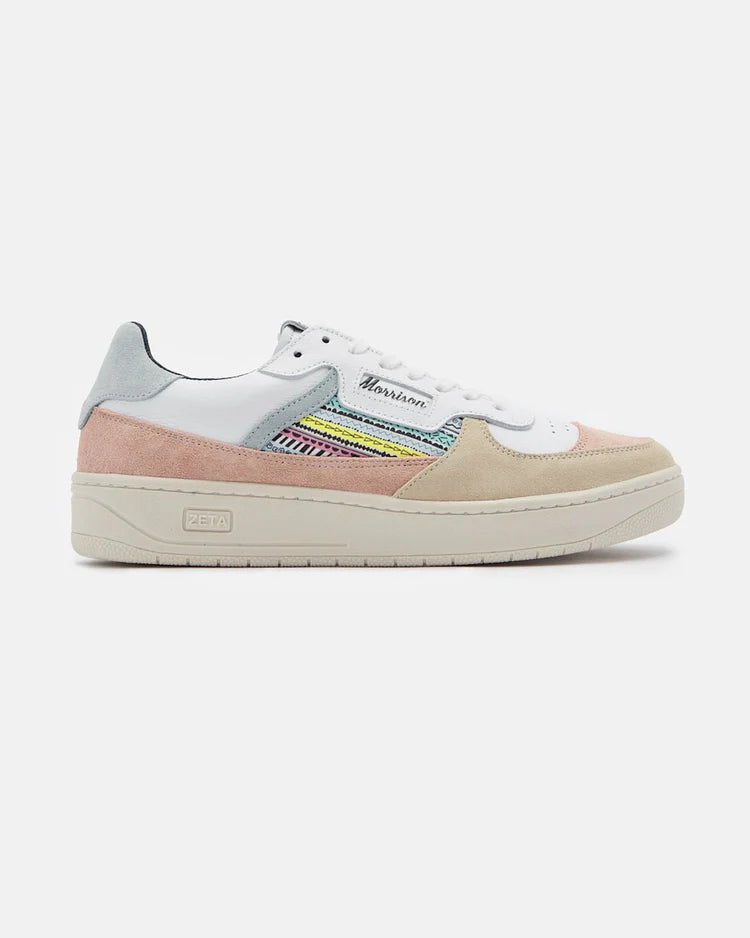 MORRISON - Sneakers VENICE - Terracotta/blanc
