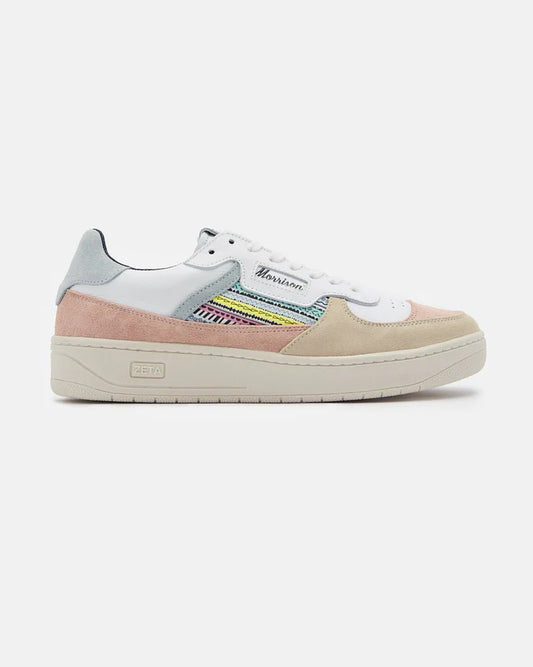 MORRISON - Sneakers VENICE - Terracotta/blanc