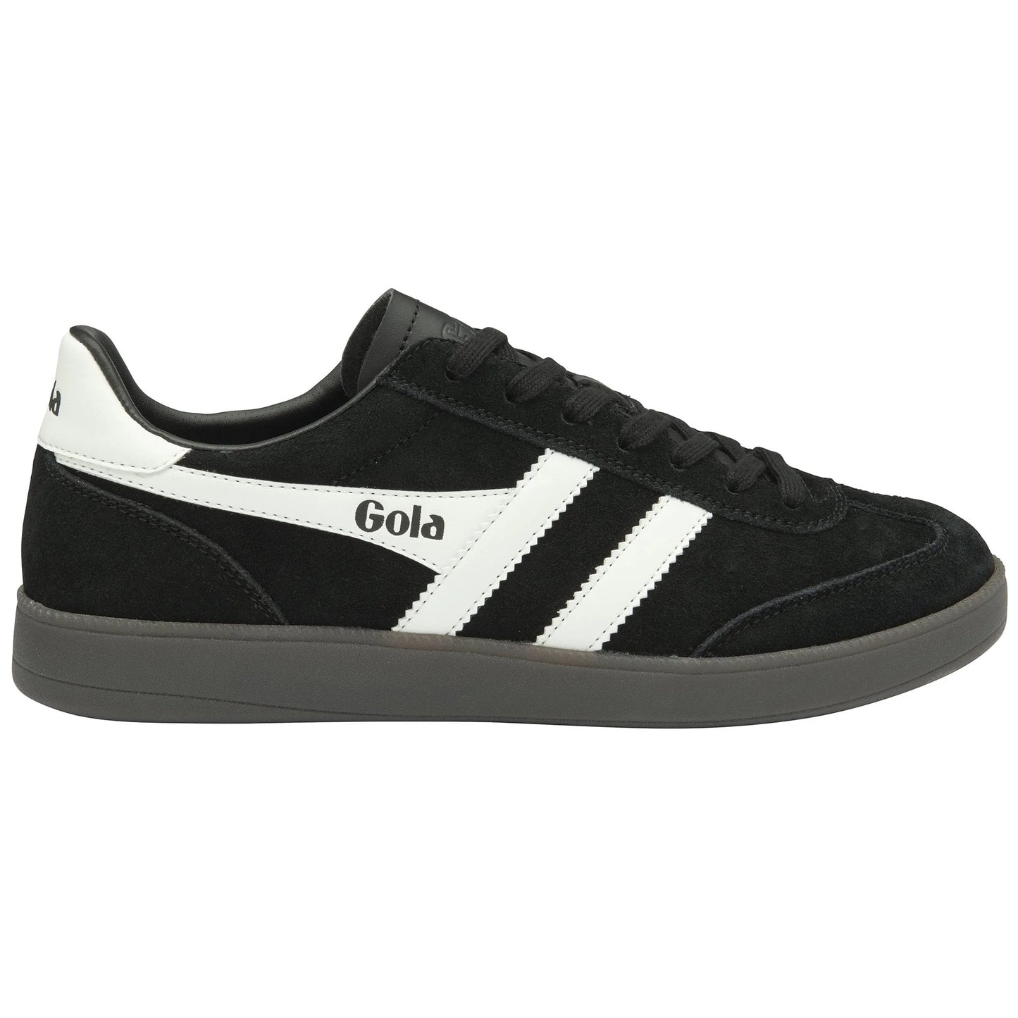 GOLA - Basket VIPER - Daim - Black/white/darkgum
