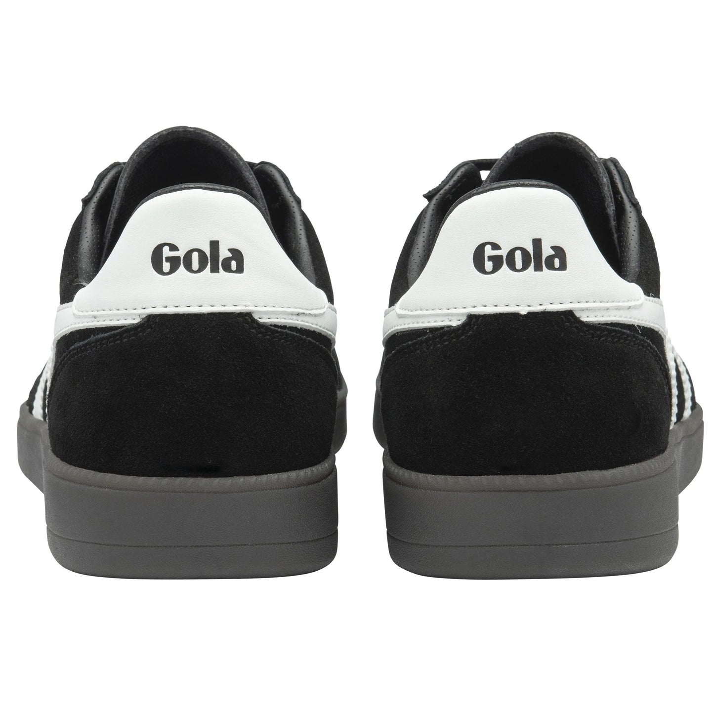 GOLA - Basket VIPER - Daim - Black/white/darkgum