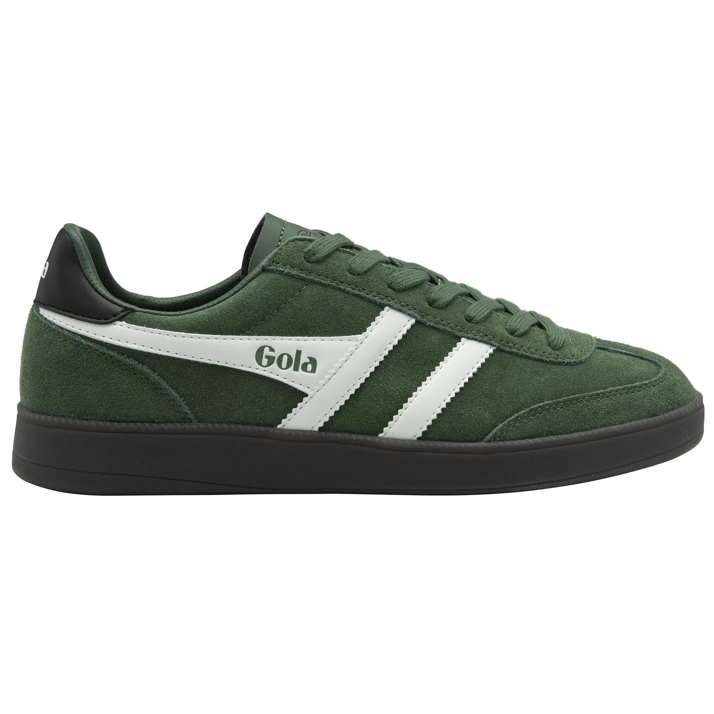 GOLA - Basket VIPER - Daim - Evergreen/white/black