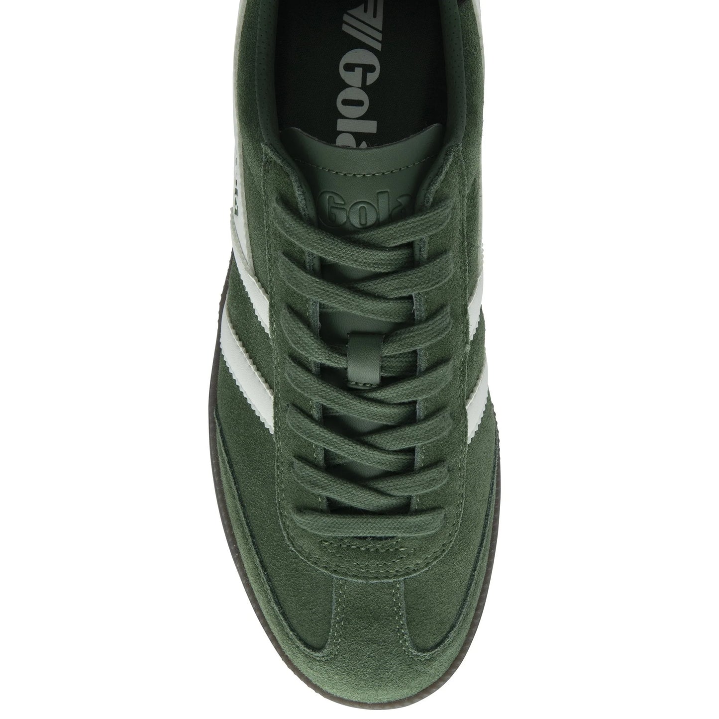 GOLA - Basket VIPER - Daim - Evergreen/white/black