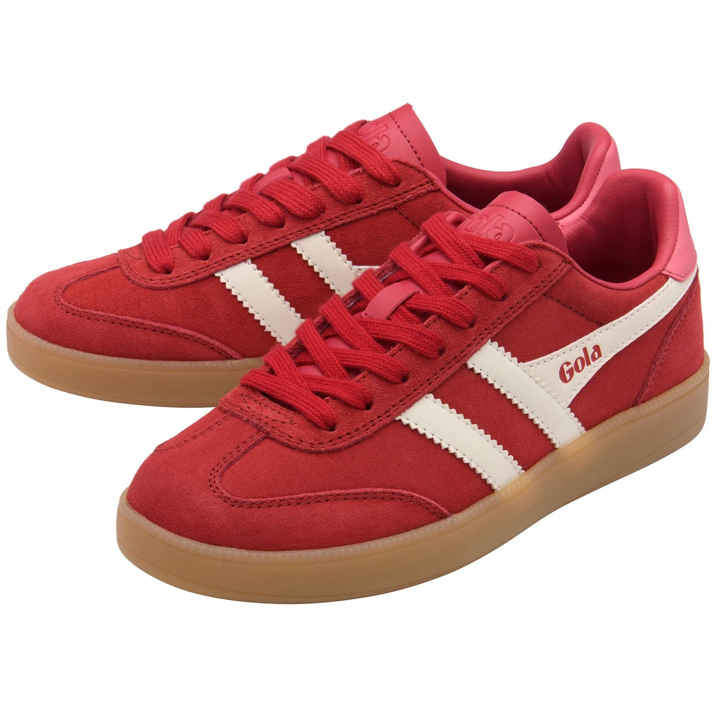 GOLA - Basket VIPER - Daim - Lollipop/white/bubblegum