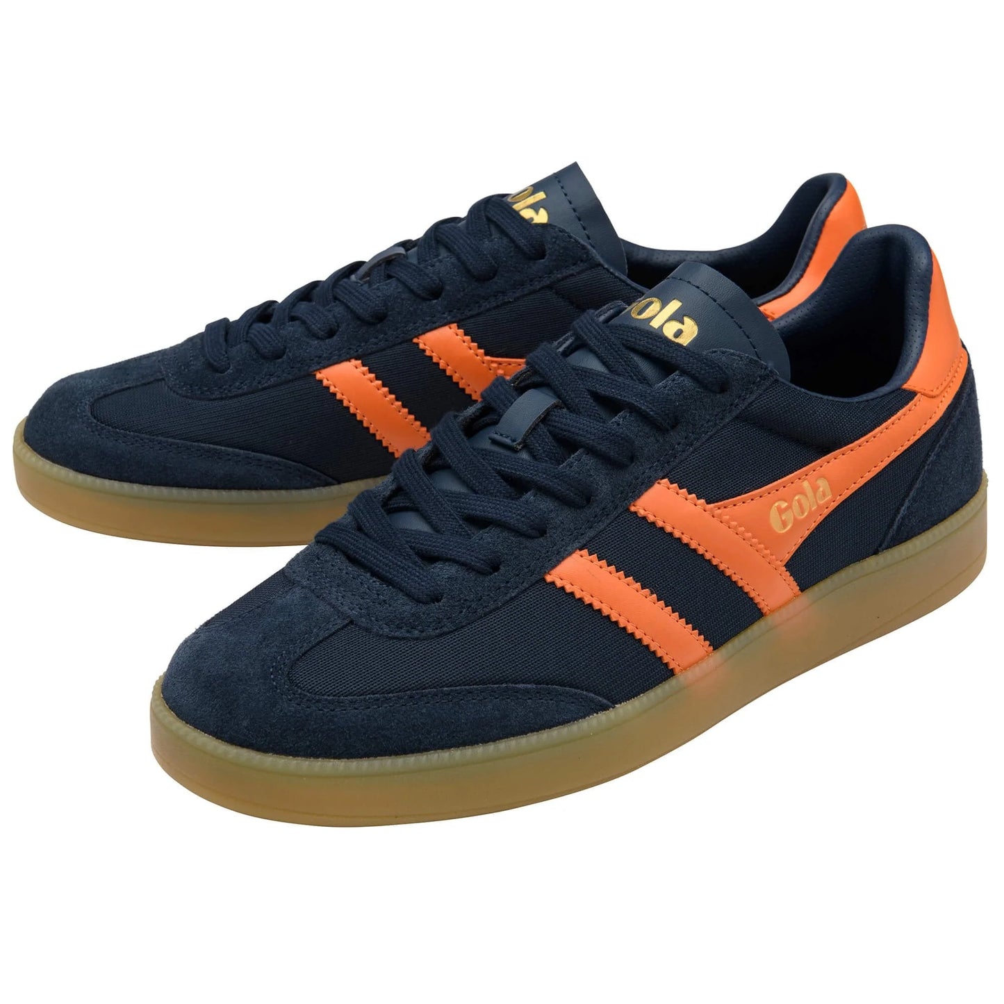 GOLA - Basket VIPER - Daim - Navy/moody orange/gum