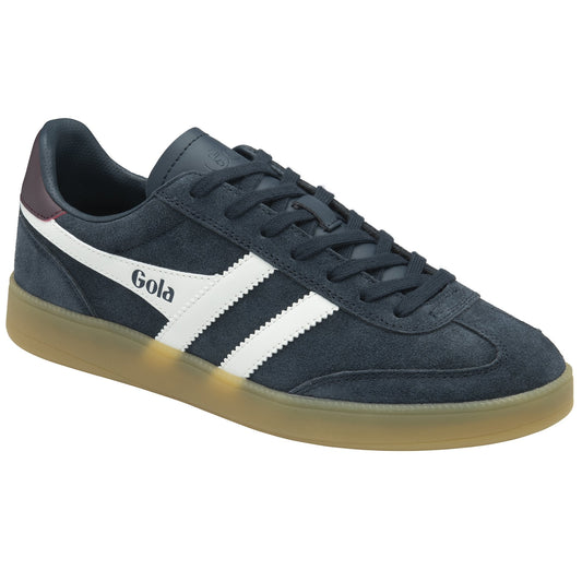 GOLA - Basket VIPER - Daim - Navy/white/burgundy