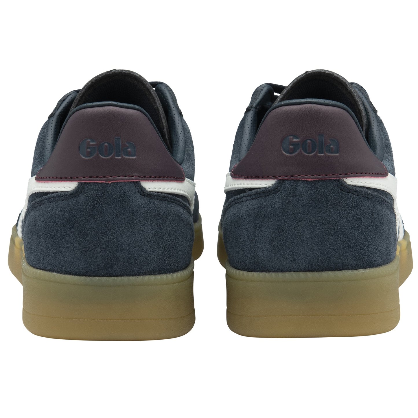 GOLA - Basket VIPER - Daim - Navy/white/burgundy