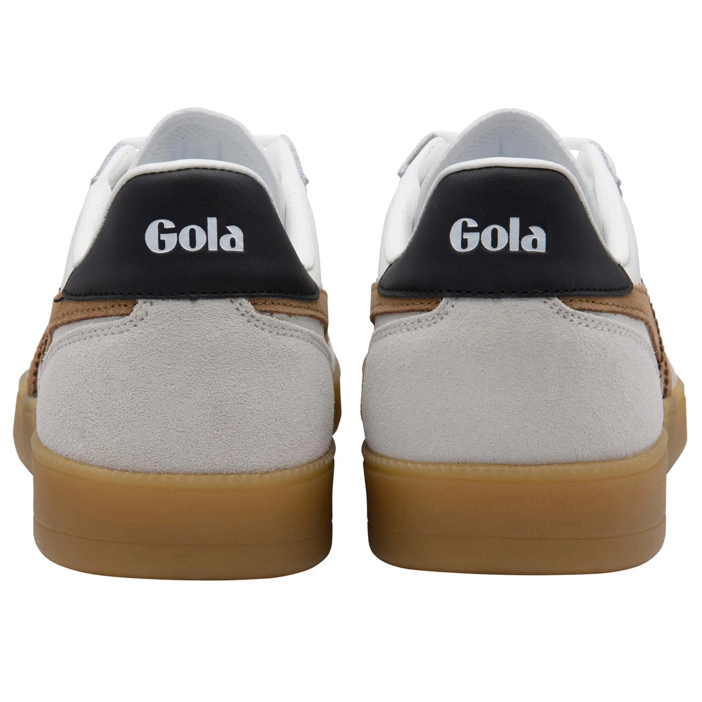 GOLA - Basket VIPER - Cuir - White/tobacco/black