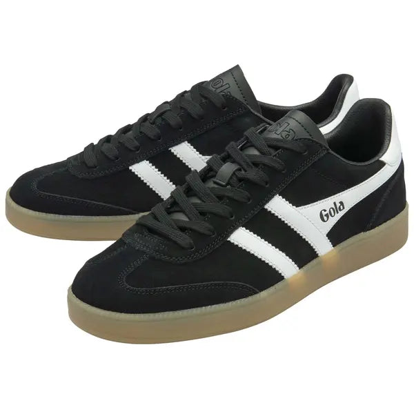 GOLA - Basket VIPER - Daim - Black/white/gum