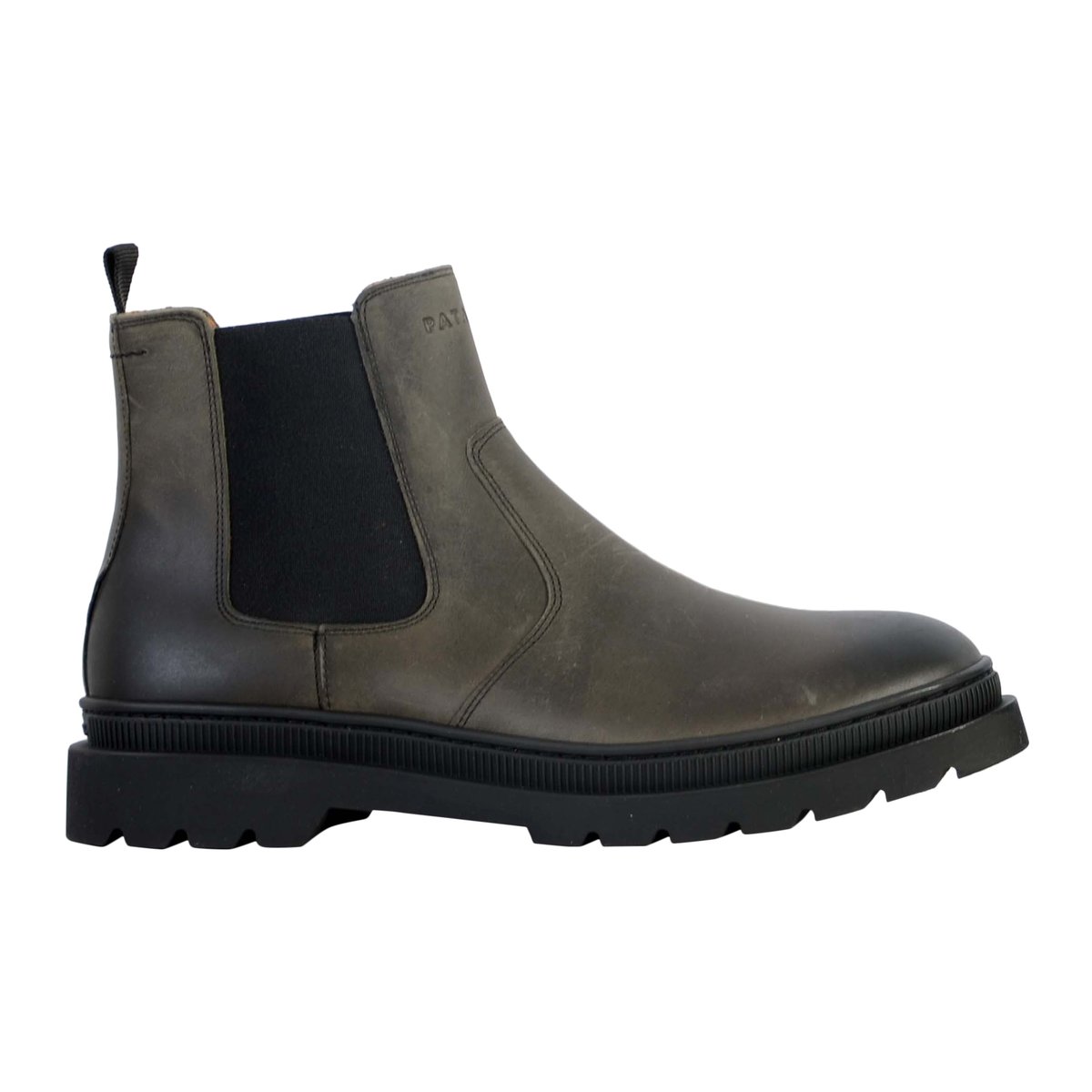 PATAUGAS - Boots VITUS - Cuir waxé - Gris