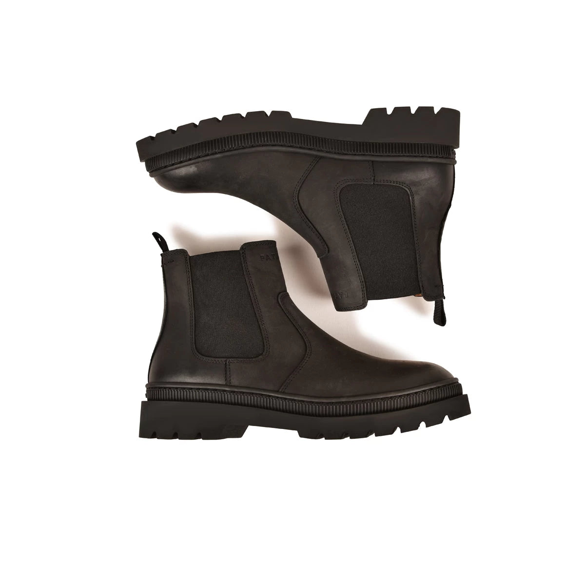 PATAUGAS - Boots VITUS - Cuir waxé - Noir