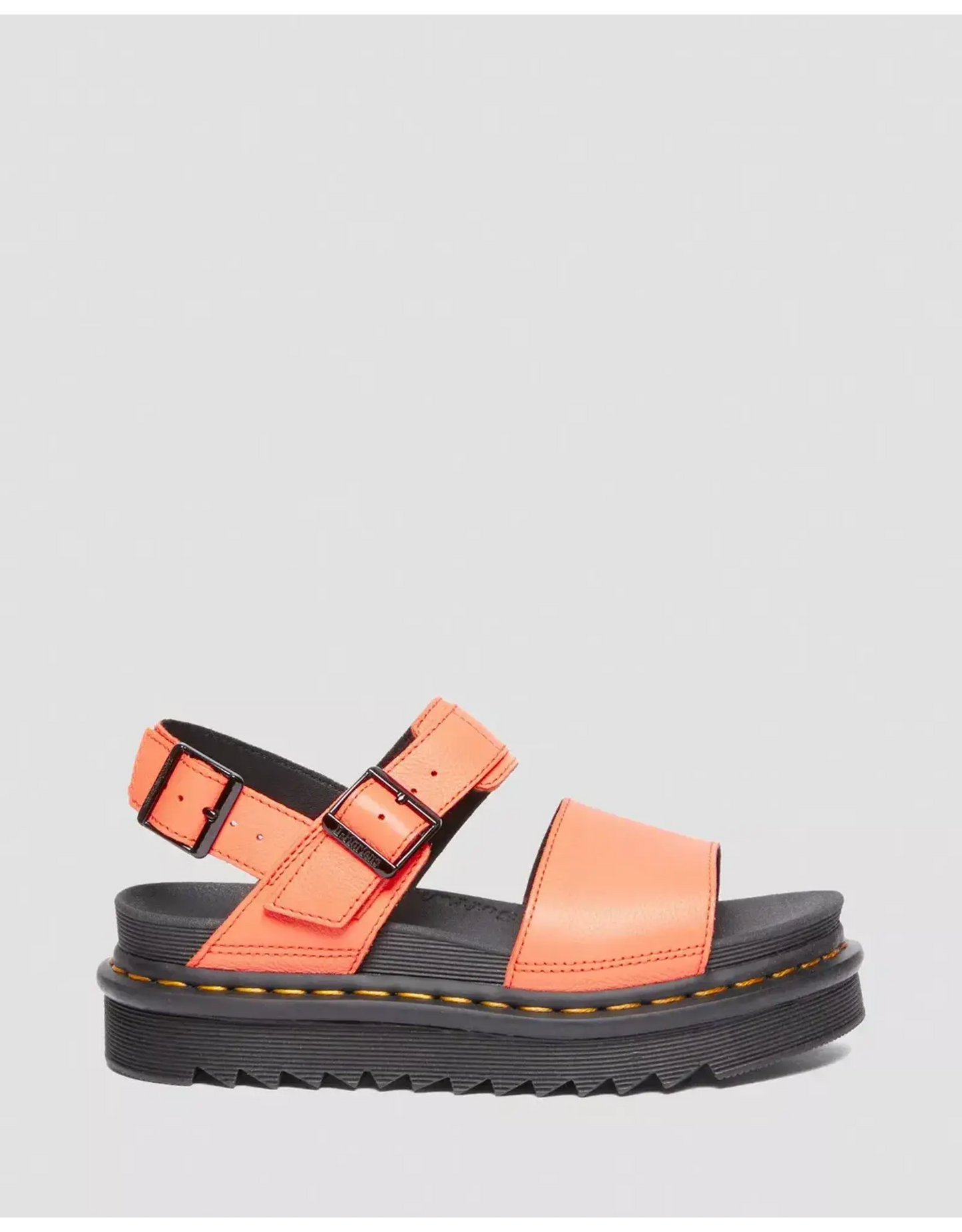 DR. MARTENS - Sandales VOSS - Cuir - Corail