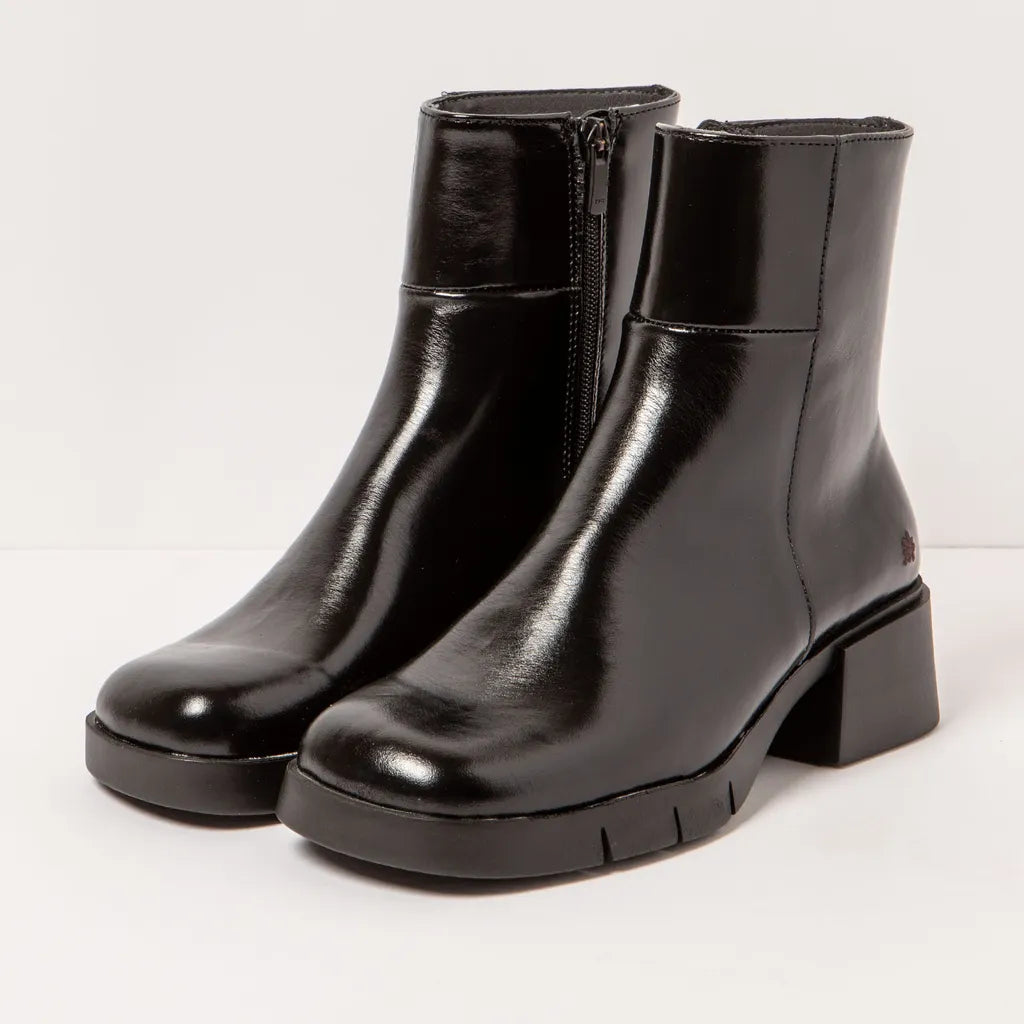 ART COMPANY - Bottine Nappa Varsovia - Noir