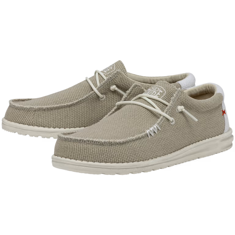 HEY DUDE - Sneaker WALLY BRAIDED - Off white