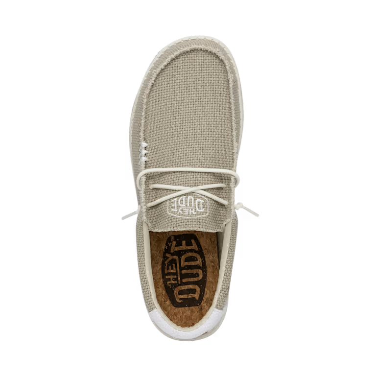 HEY DUDE - Sneaker WALLY BRAIDED - Off white