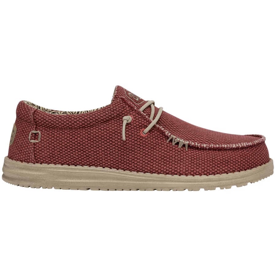 HEY DUDE - Sneaker WALLY BRAIDED - Pompeian Red