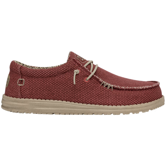 HEY DUDE - Sneaker WALLY BRAIDED - Pompeian Red
